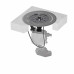 Накладной светильник SplashKit LED XL RGrBW/DMX/02 круглый в корпусе из нержавеющей стали с отверстием под насадку Orb - 77883